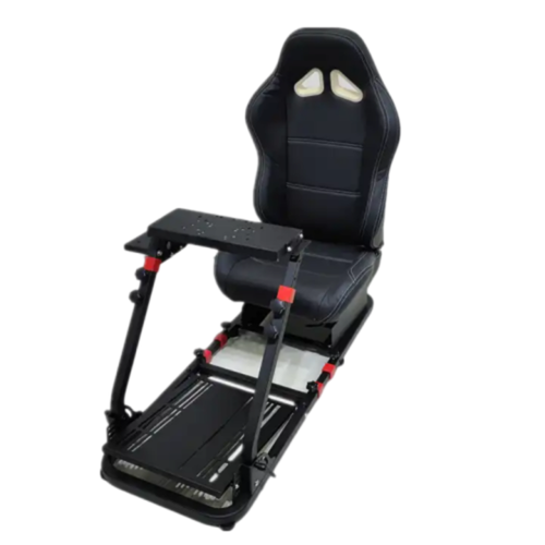 מושב מפואר לסימולטור מירוצים שחור Playgame SIMULATOR COCKPIT GY049