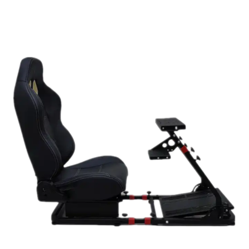 מושב מפואר לסימולטור מירוצים שחור Playgame SIMULATOR COCKPIT GY049