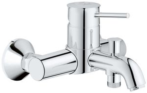 ברז אמבט BauClassic (ללא מקלח יד וצינור) כרום ניקל GROHE