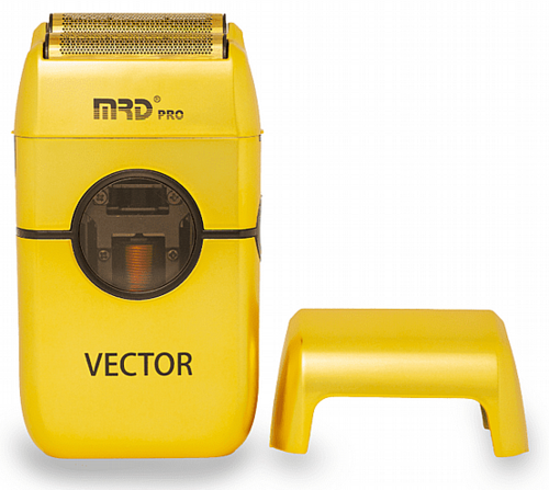מכונת גילוח חשמלית MRD PRO ZB-999 בצבע זהב עם להבי פלדה יפנית 440C