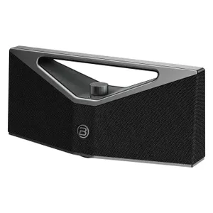 רמקול בלוטות נייד BUGANi Brief Pro 160W - צבע כסוף / שחור