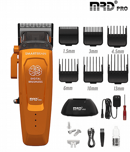 מכונת תספורת מקצועית MRD PRO HC-90-4 Hermès Orange