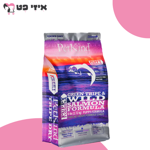פטקיינד פלטינום פאפי סלמון ללא דגנים על בסיס קירשה 2.72 ק