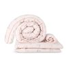 סט מצעים לעריסה - ליין Wonderland - ורוד בהיר מודפס - Light Pink Printed