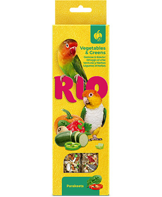 זוג מקלות ירקות ועלים ירוקים 150 גרם לתוכים