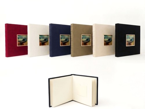 אלבום עיצוב כריכת קנבס 21×22 סמ, 20 דפים