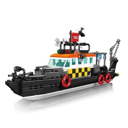 דגם הרכבה ספינת חילוץ בריטית Mould King 10081 British Rescue Boat