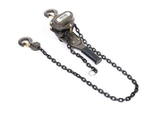 כננת שרשרת משיכה / מתיחה (Lever Hoist) 1.5 טון TEC-U דגם 1062103 – שרשרת 1.5 מ׳ (8 מ״מ)