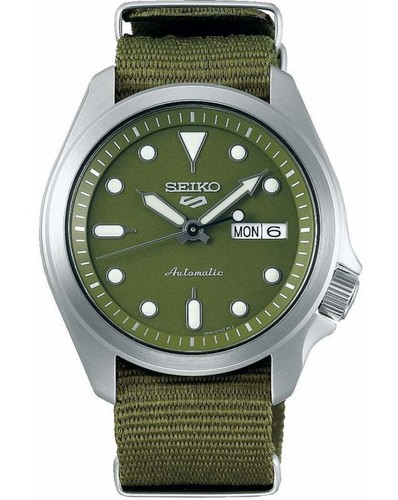 SEIKO SRPE65K1 אוטומטי 100M צלילה רצועת בד