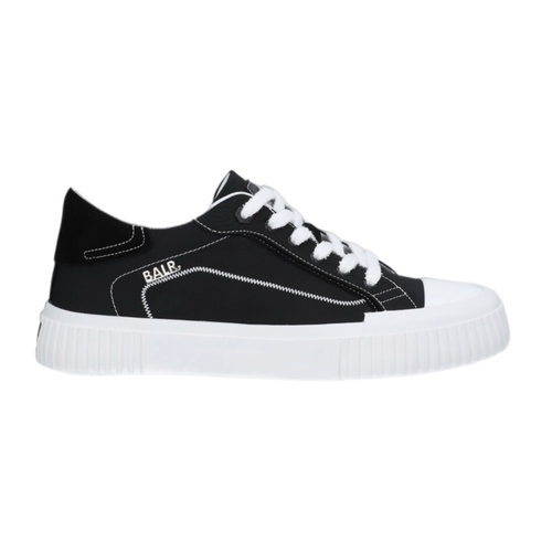 נעל BALR מידות 40-45 לגברים בגוון שחור עם סוליה לבנה