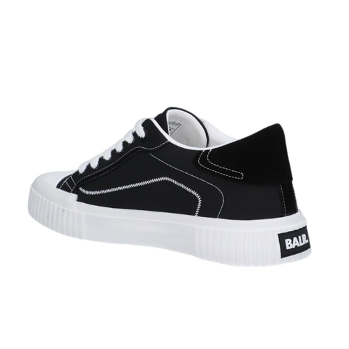 נעל BALR מידות 40-45 לגברים בגוון שחור עם סוליה לבנה