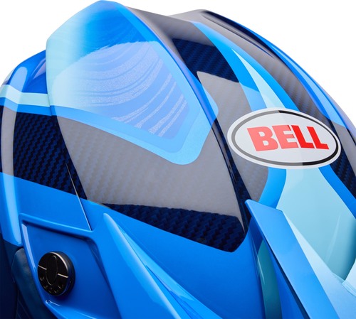 קסדת שטח בל- BELL MOTO-10 Spherical ET3 כחול\שחור\תכלת