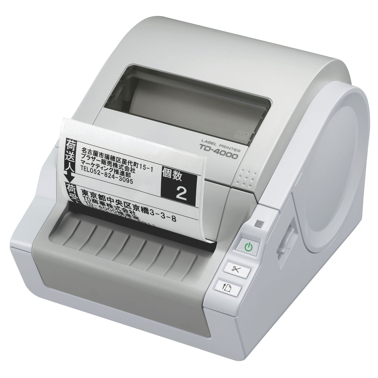 מדפסת מדבקות BROTHER TD4000