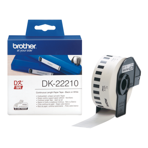 גליל מדבקות מקורי BROTHER DK-22210