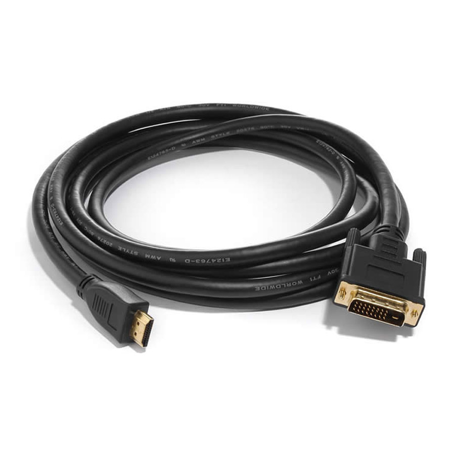 כבל מתאם Gold Touch CH-DVI-HD-1.8  DVI To HDMI 