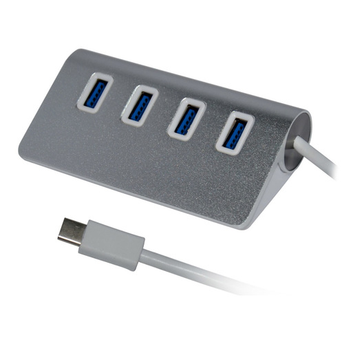 מתאם USB3.1 TO USB3.0 4PORT Metal Housing