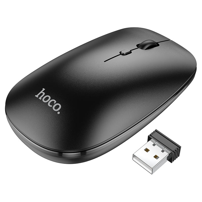 עכבר אלחוטי Hoco GM15 Platinum BT +Wifi  