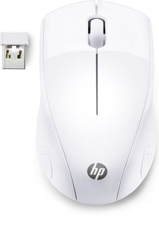 עכבר אלחוטי לבן  HP 220 7KX12A  
