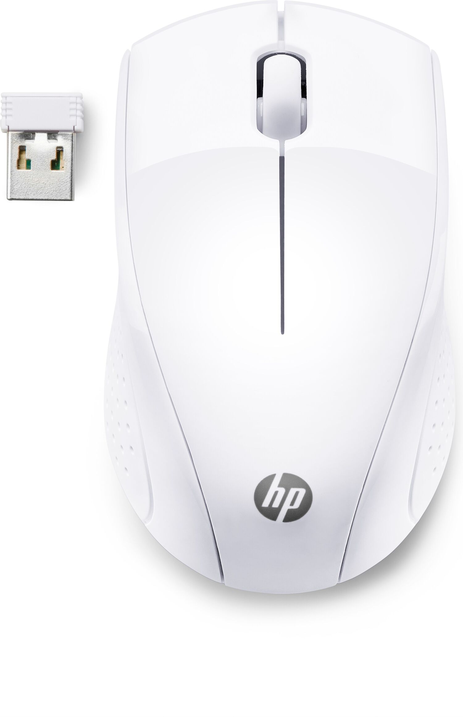 עכבר אלחוטי לבן  HP 220 7KX12A  