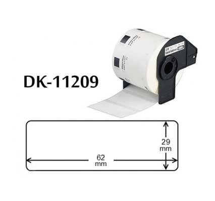 גליל מדבקות תואם BROTHER DK-11209