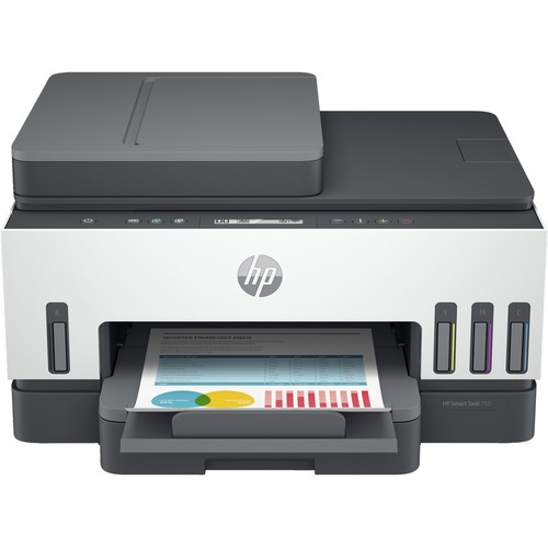 מדפסת משולבת הזרקת דיו HP Smart Tank 750 AiO