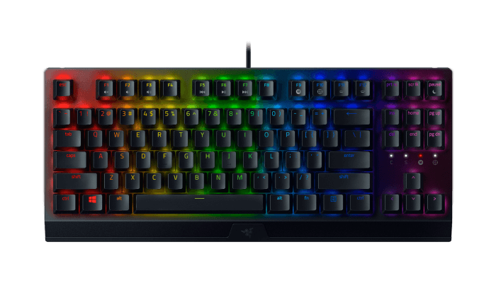  מקלדת מכאנית RAZER BLACKWIDOW V3 Tenkeyless 