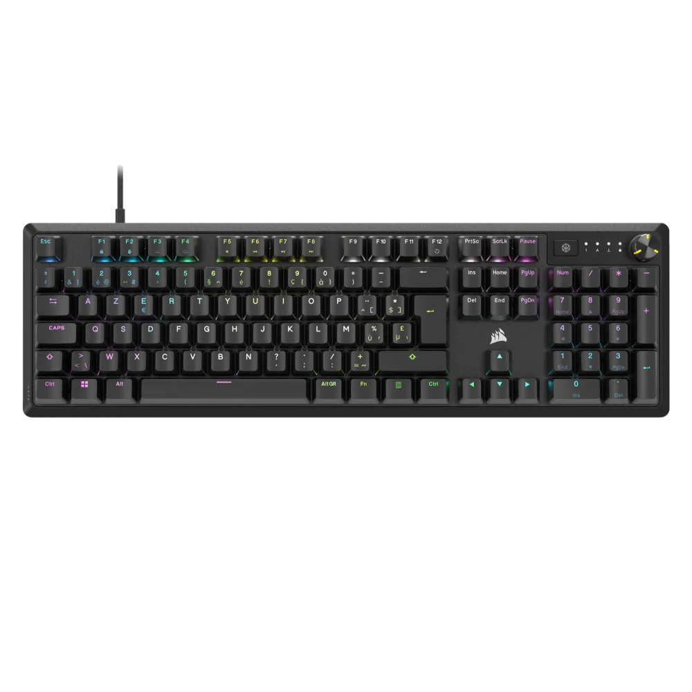  מקלדת מכנית CORSAIR K70 CORE RGB RED SWITCH 