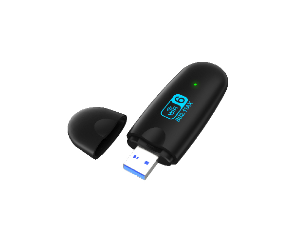 מתאם רשת אלחוטית Ezcool UWF-685 Dual Band USB Wifi Adaptor - WiFi 6  