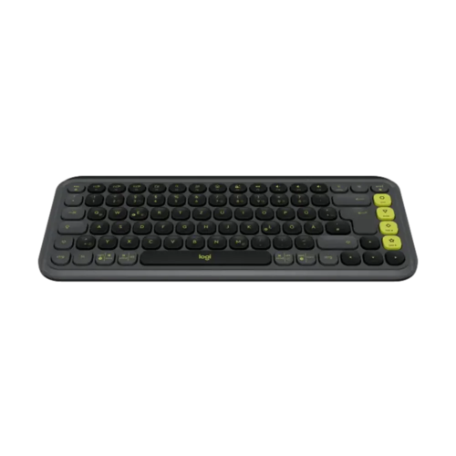  מקלדת אלחוטית בצבע גרפיט LOGITECH POP ICON KEYS 