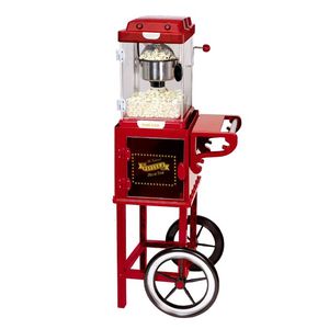 עגלת פופקורן ענקית ATL-1209 / RETRO POPCORN CART גולד-ליין