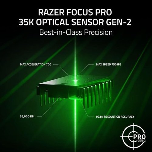 עכבר גיימינג ארגונומי חוטי Razer Basilisk V3 35K