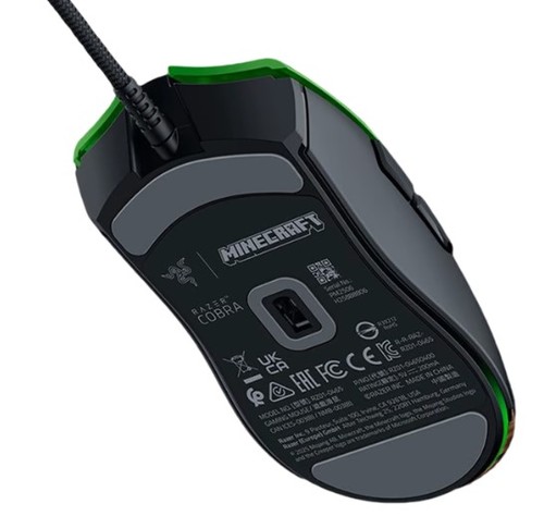 עכבר גיימינג חוטי Razer Cobra Minecraft Edition