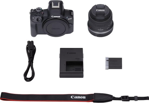  מצלמה ללא מראה עם עדשה Canon EOS R50 18-45mm קנון 