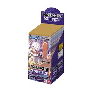קלפי וואן פיס בוסטר בוקס יפני EGGHEAD CRISIS ONE PIECE Card Game EGGHEAD CRISIS [EB-04] booster box