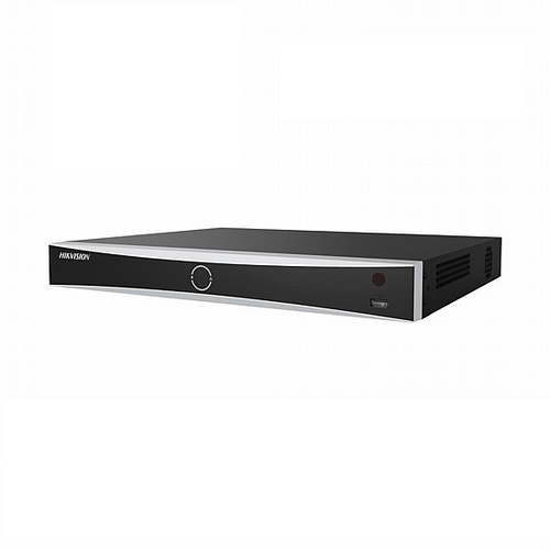 מקליט NVR Hikvision 32 ערוצים 4K AcuSense VPro עם AI ותמיכה ב-4 דיסקים – דגם DS-7732NXI-I4/VPro