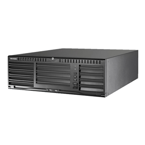 מקליט NVR Hikvision 256 ערוצים 4K עם תמיכה ב-16 דיסקים – דגם DS-96256NI-I16