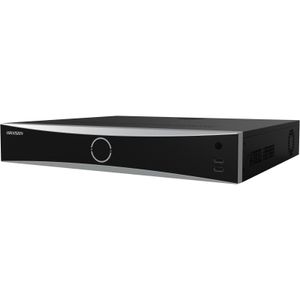 מקליט NVR Hikvision 32 ערוצים 4K AcuSense עם AI מתקדם ותמיכה ב-4 דיסקים – דגם iDS-7732NXI-M4/X