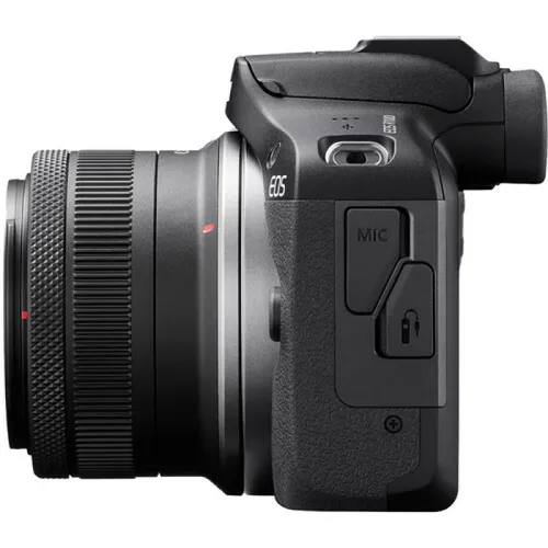 מצלמה ללא מראה Canon EOS R100 עם עדשות 18-45 מ״מ + 55-210 מ״מ – יבואן רשמי