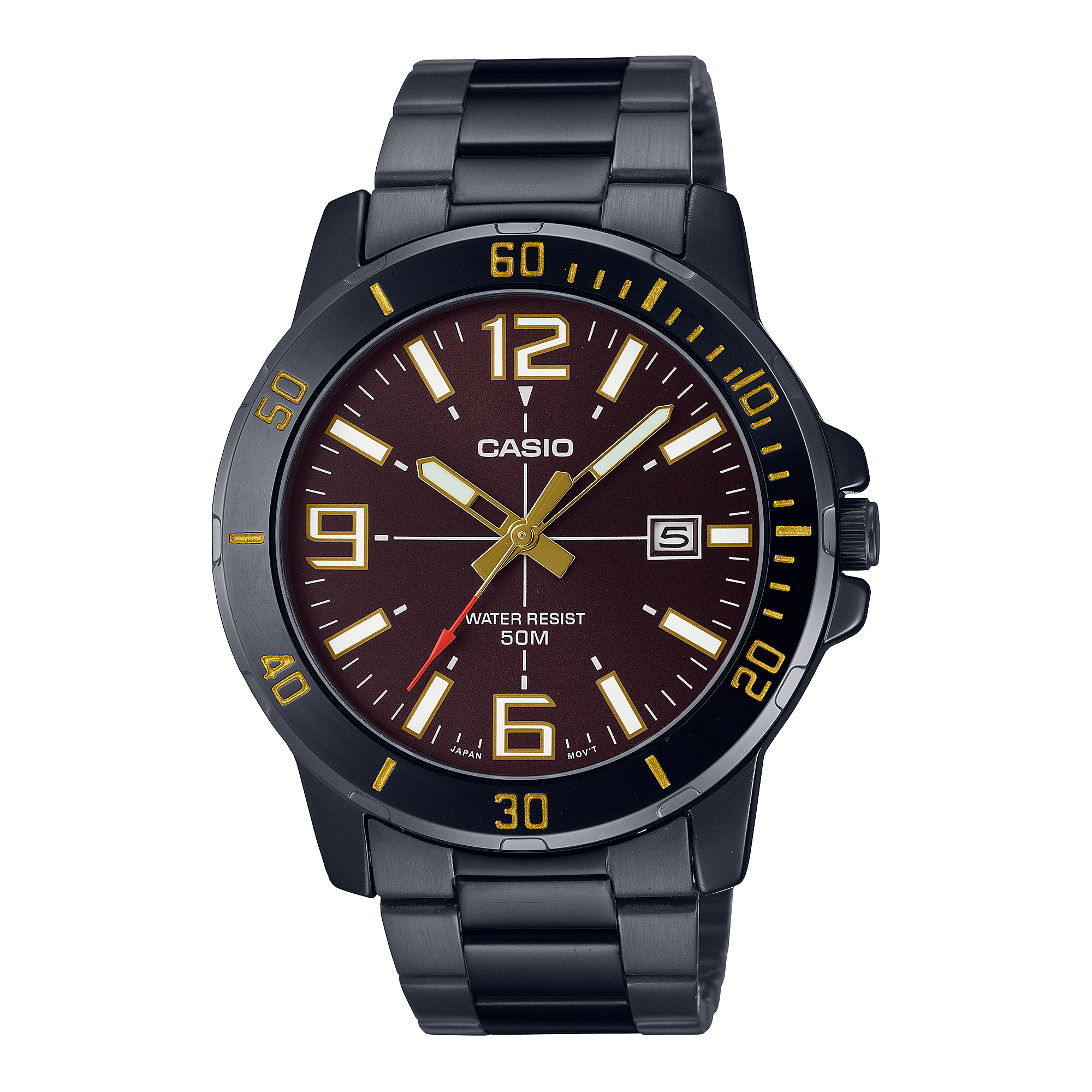 שעון יד לגבר CASIO MTP-VD01B-5BV קסיו