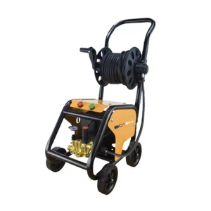 מכונת שטיפה 200BAR מיני 3000W על גלגלים + גלגלת 20 מ