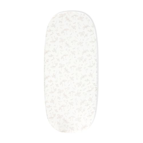 סדין לעגלה - Forest Mist - שמנת מודפס - Cream Print