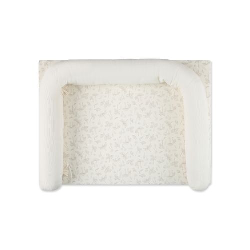 משטח החתלה לשידה - Forest Mist - שמנת מודפס - Cream Print