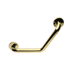 PLASSON INDOOR 51202075 | ידית אחיזה זוויתית מדגל מבית פלסאון 25 ס"מ 5120207504 | זהב מוברש