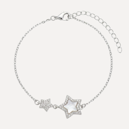 צמיד עם כוכבים משובצים