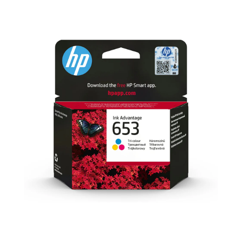 ראש דיו HP 653 צבעוני 3YM74AE מקורי