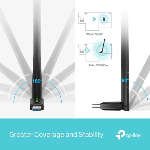 Archer TX35U Plus AX1800 USB Adapter מבית TP-LINK