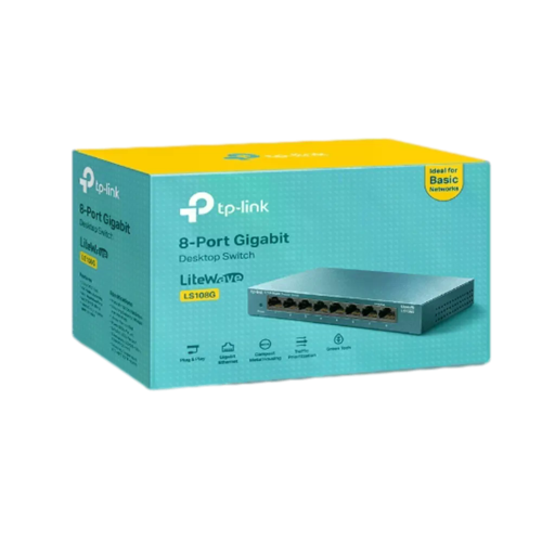 LS108G 8-Port Desktop Switch מבית TP-LINK