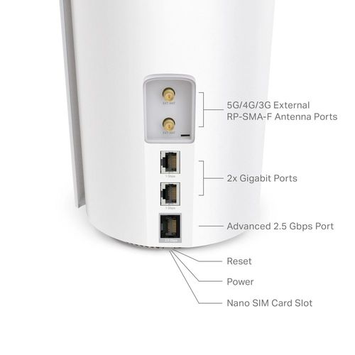 נתב 5G Mesh מהירות Deco X50-5G AX3000