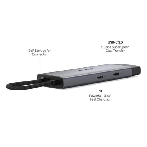 UH5020C USB Type-C 5-in-1 Hub מבית TP-LINK