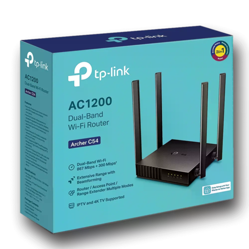 Archer C54 AC1200 Wi-Fi Router מבית TP-LINK